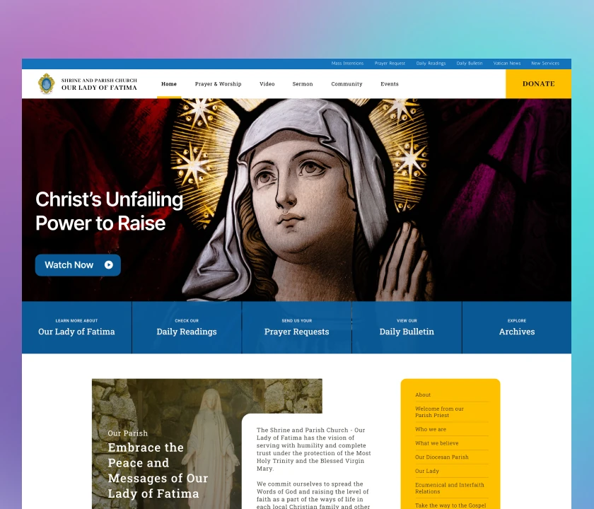 Religious Streaming Solutions for Temples, Churches, and Ministries