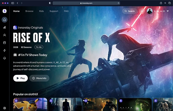 VOD Streaming Service for OTT Platforms
